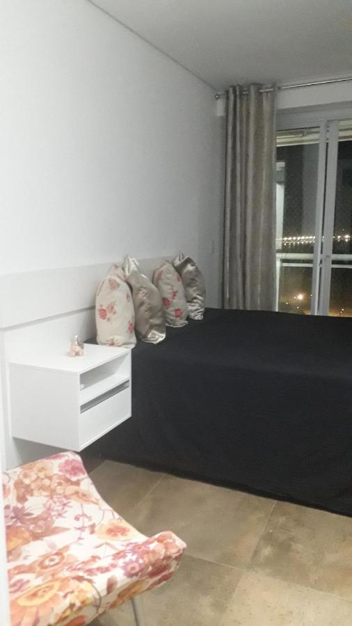 Maravilhoso Apto Vista Mar Jacuzzi Wi Fi Pe Areia Santos  Bagian luar foto