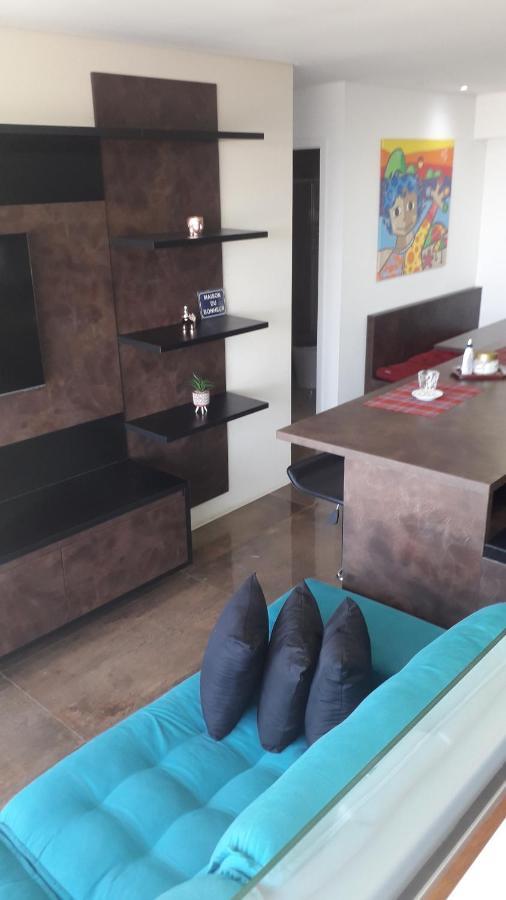 Maravilhoso Apto Vista Mar Jacuzzi Wi Fi Pe Areia Santos  Bagian luar foto