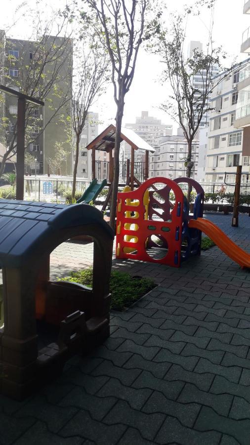 Maravilhoso Apto Vista Mar Jacuzzi Wi Fi Pe Areia Santos  Bagian luar foto